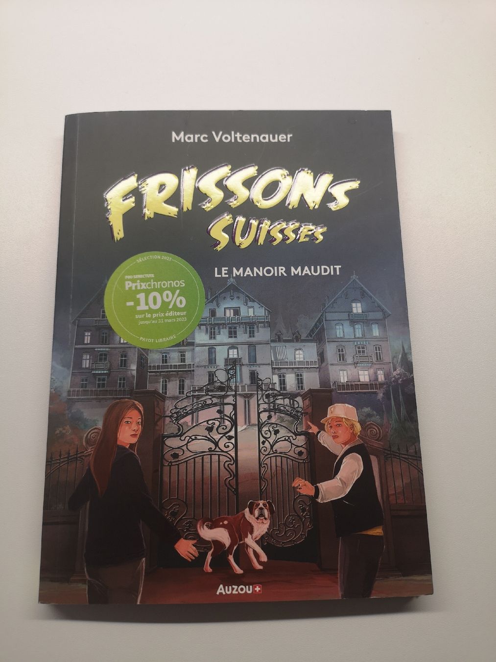 Livres: Frissons suisses, le manoir maudit – D'occasion à Cugy VD par pet_58l7