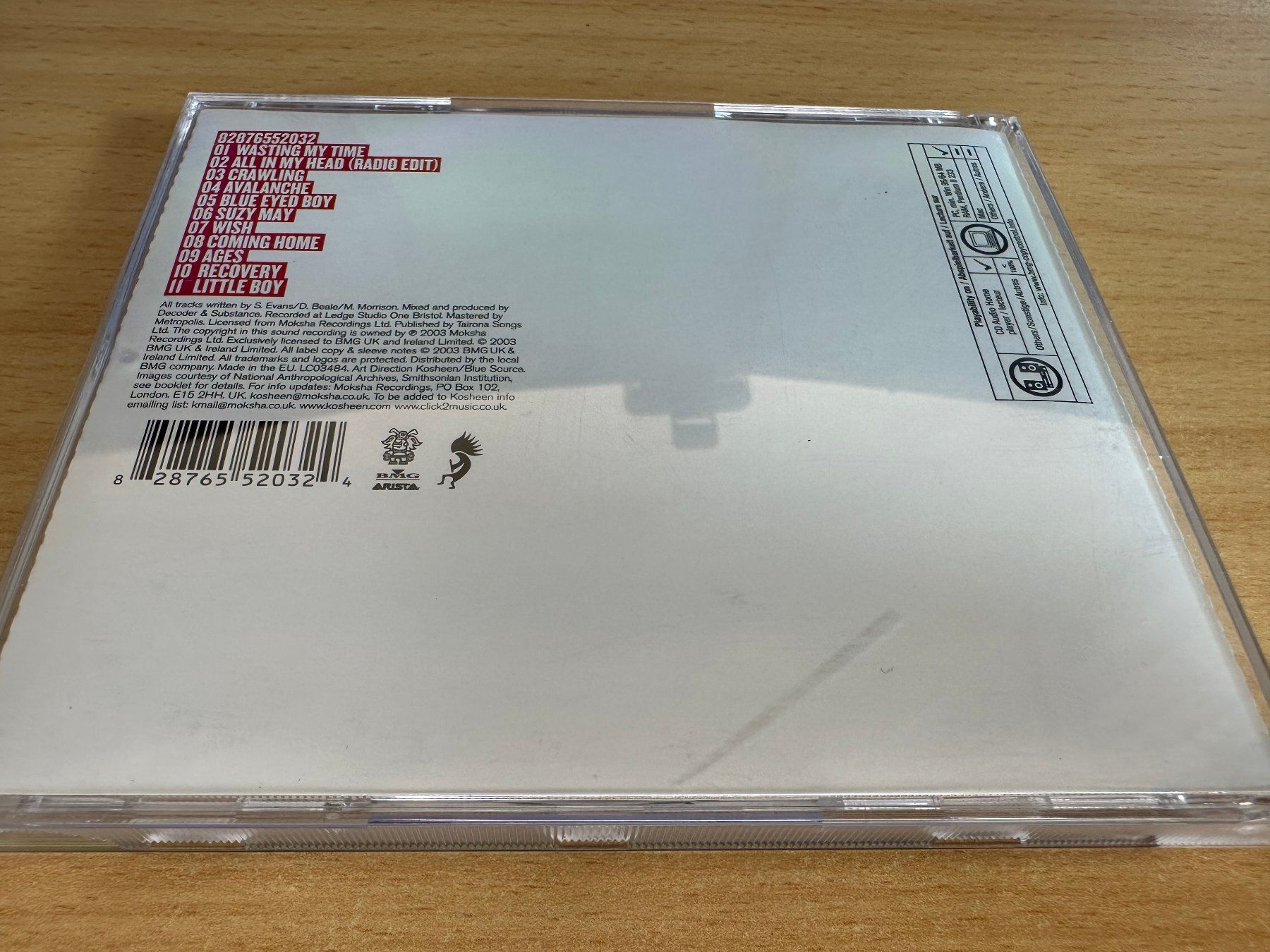 CD: Kosheen – Kokopelli – Usato da Rikon im Tösstal venduto da Alpenmutz 1