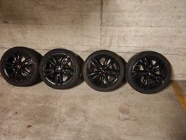 MINI JCW 17” Alufelgen + Dunlop Winterreifen 205/45 R17