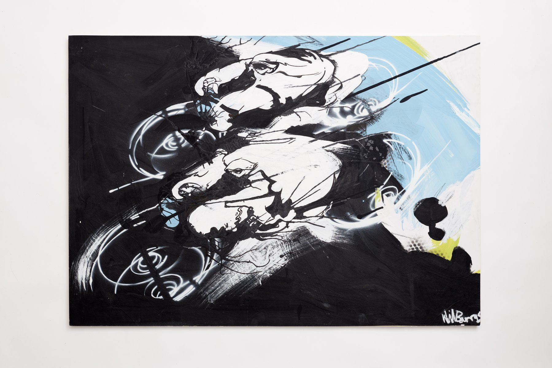Dipinti: WILL BARRAS Original Gemälde 2004 Streetart – Nuovo (secondo la descrizione) da Zürich venduto da lozzaphoto