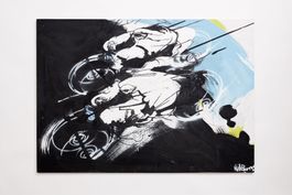 WILL BARRAS Original Gemälde 2004 Streetart