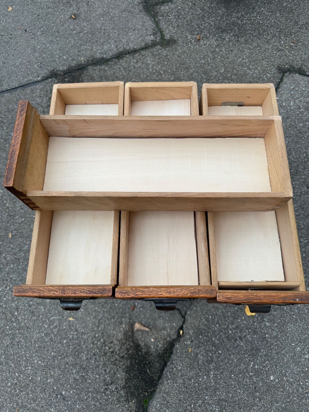 Sistemi di archiviazione: Antique card index box 4 drawers – Usato da Zürich venduto da Cola64 6