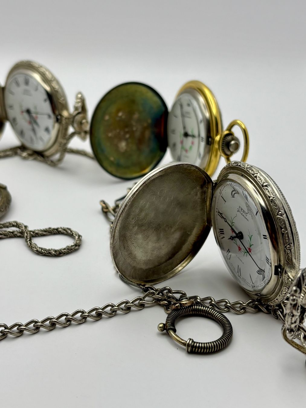 Orologi: MEGA 5STK TASCHENUHREN FERO FELDMANN – Difettoso da Rorschach venduto da ZeitWerk.10 2
