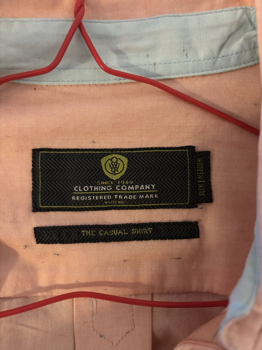 Hemden: Clothing Company Salmon M – Gebraucht aus Morges von Brunocunha05 2