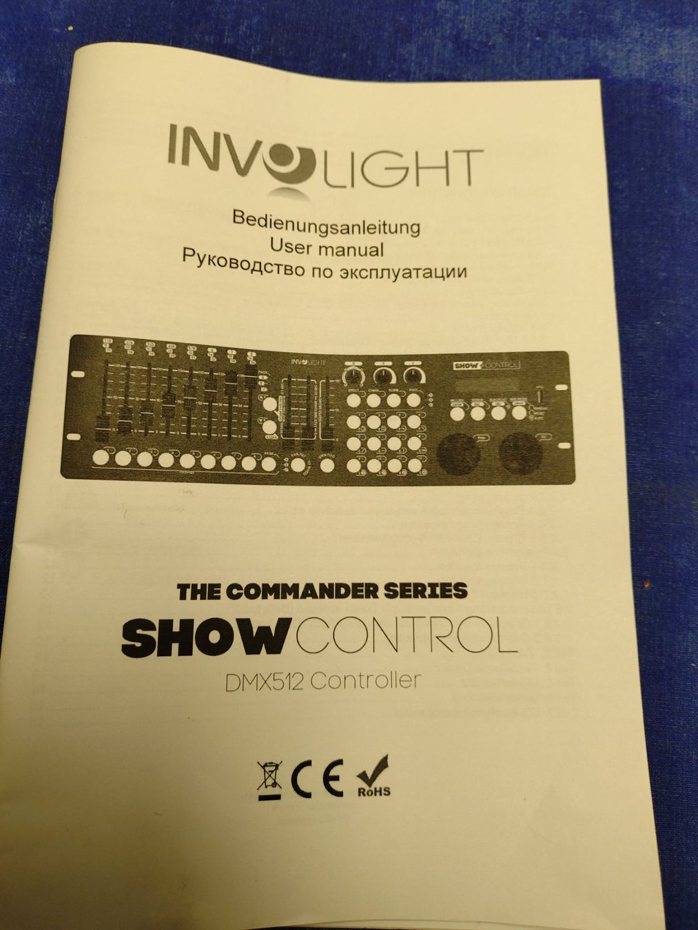 Sistema di controllo: DMX 512 Controller INVOLIGHT – Nuovo e nell'imballaggio originale da Tägerschen venduto da Tech-World7 5