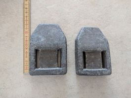 Tauchblei / Gewicht / Blei / Tauchen 2 Stk à ca. 1.9 kg