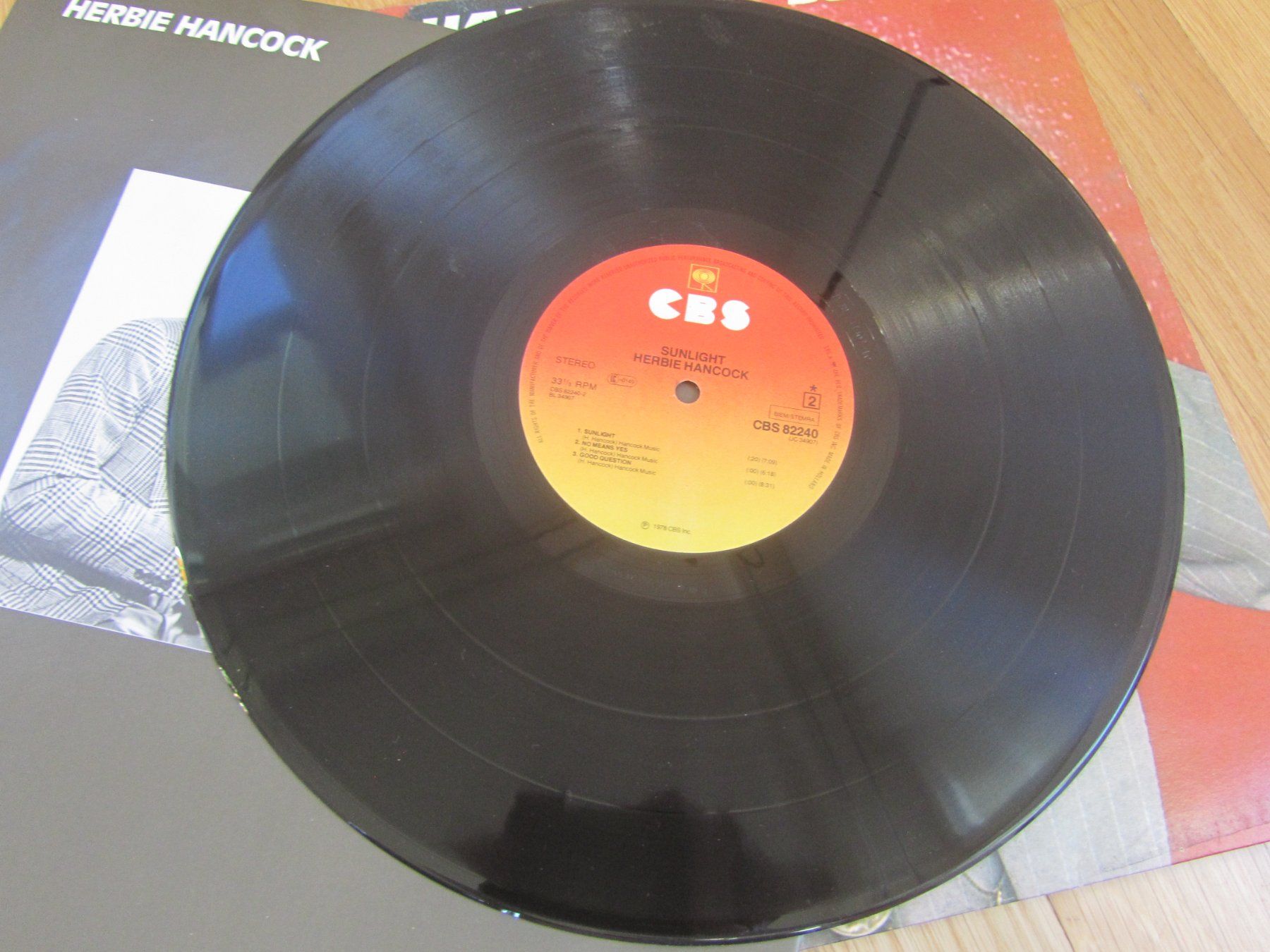 Schallplatten: Herbie Hancock:   Sunlight LP Vinyl Schallplatte – Gebraucht aus Seengen von mikelele 2