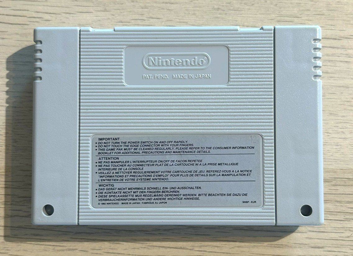 Nintendo Spiele: F-Zero SNES – Gebraucht aus St. Gallen von Alpine.Arcade 1