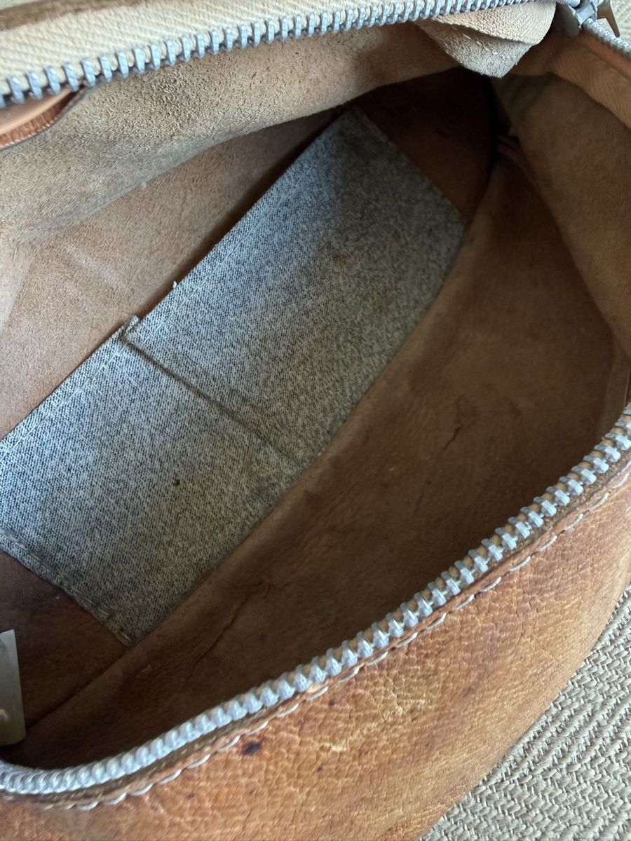 Borse: Vintage Leder Bauchtasche – Usato da Konolfingen venduto da petzipetz 1