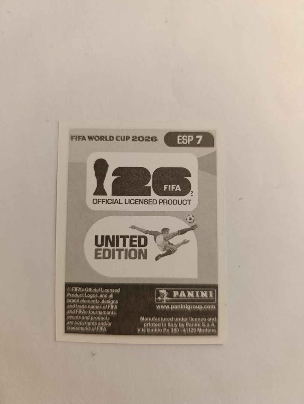 Panini Carte collezionabili: ESP 7, Panini WM Sticker – Nuovo (secondo la descrizione) da Kriens venduto da Annele97 1