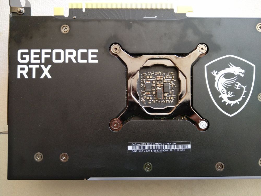 Grafikkarte GeForce RTX 3060 MSI GAMING Z TRIO 12GB | Kaufen auf Ricardo