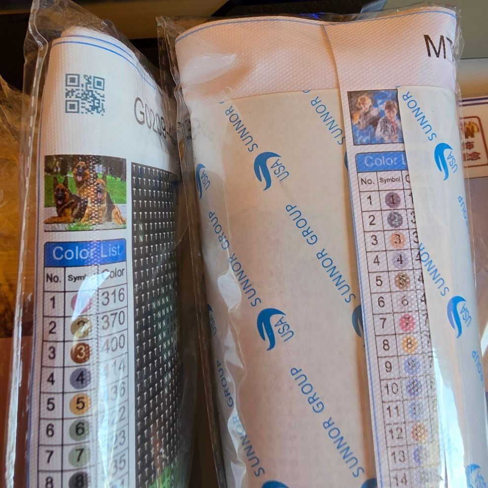 Bastelsets: DIAMONF PAINTING 8 STK. – Neu und originalverpackt aus Dintikon von bonita099 2
