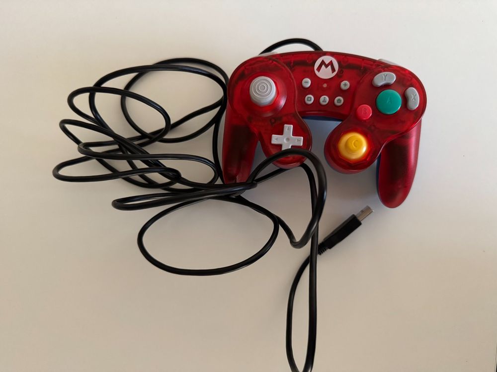 Nintendo Switch GameCube pro controller Mario Edition (Gebraucht) in ...