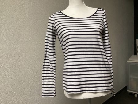 Damen Langarmshirt Maison Scotch gestreift Gr. S