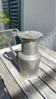 Krug aus Zinn mit Deckel gebraucht