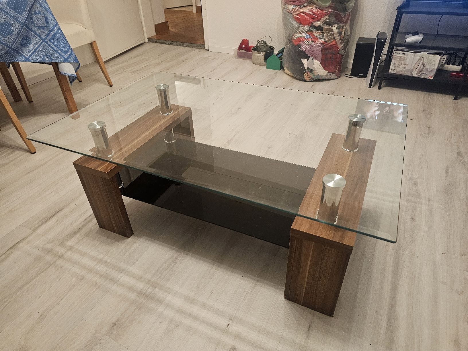 Tavoli: Glass Tisch Couchtisch – Usato da Dietikon venduto da Funk_Electro 1