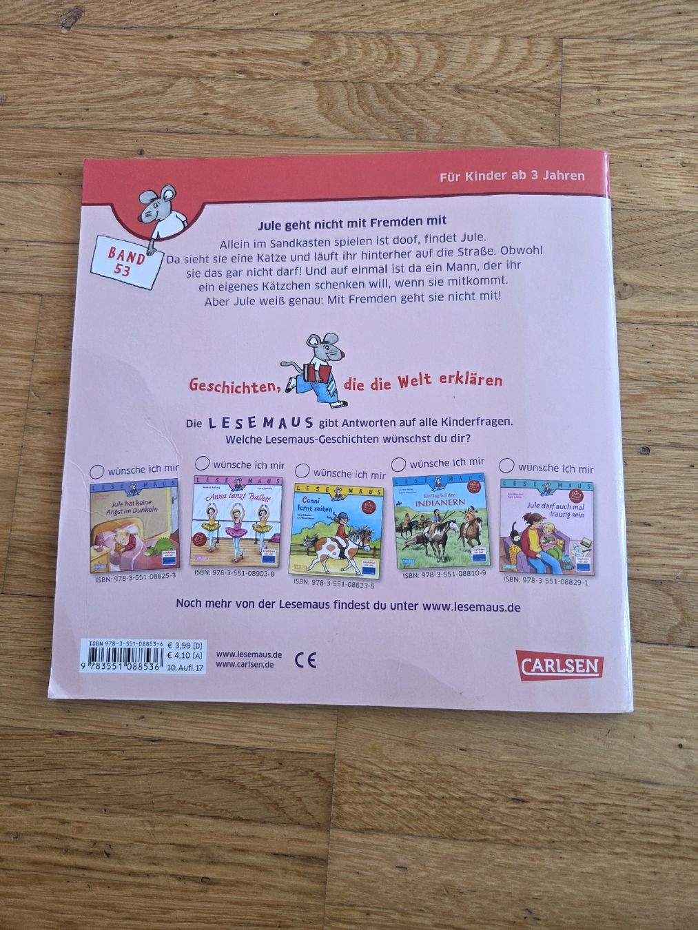 Bücher: Jule geht nicht mit Fremden mit – Gebraucht aus Root von Melissa011113 1