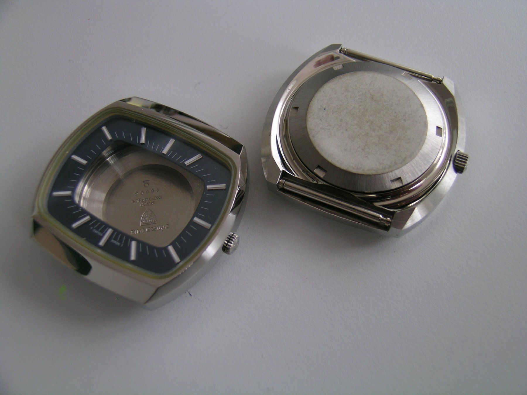Tissot Orologi: TISSOT: 1 Uhrgehäuse Stahl Ref. 46808 – Nuovo (secondo la descrizione) da Grenchen venduto da esa-9162-9164 1