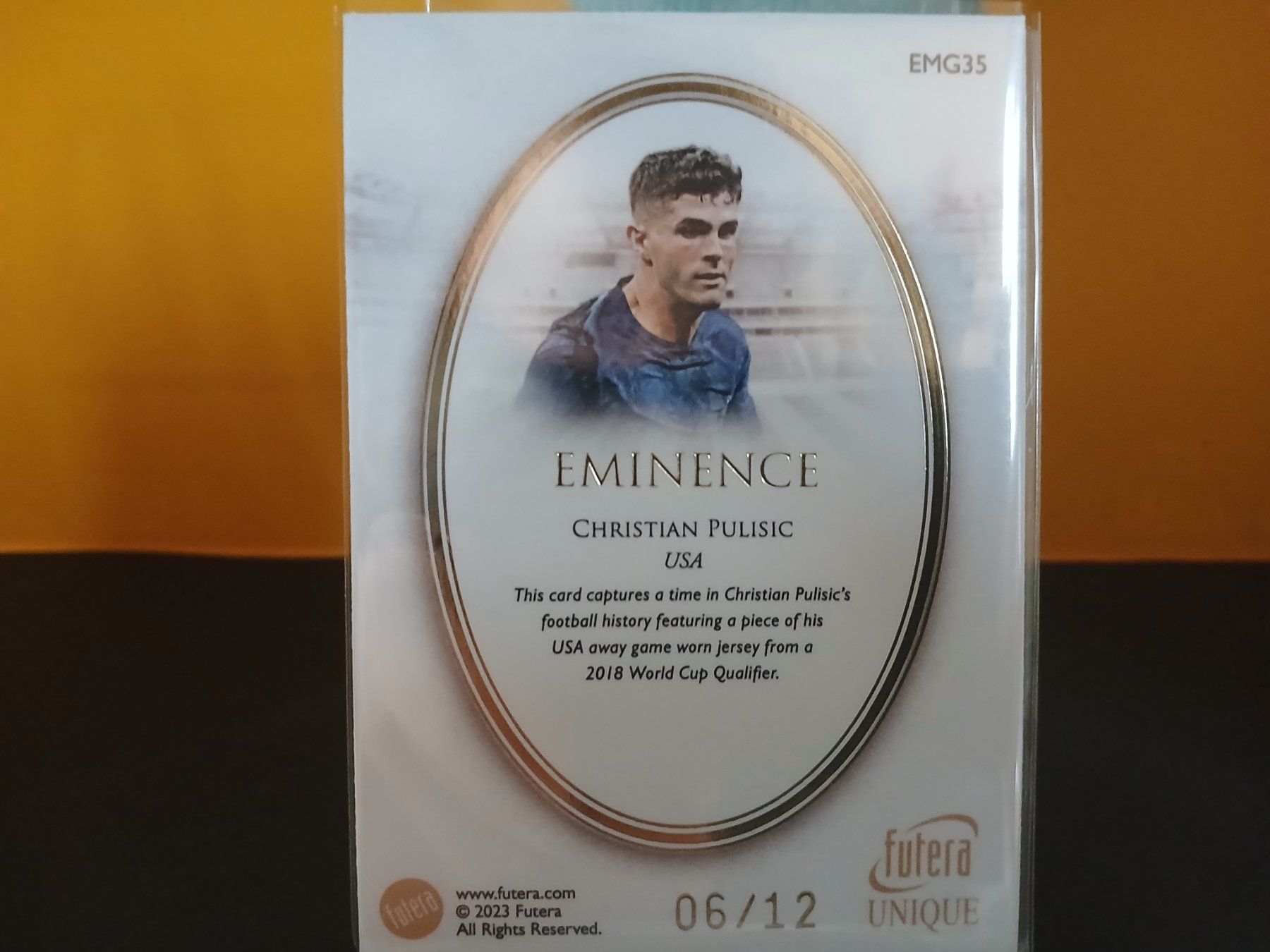 Carte collezionabili: Futera Christian Pulisic /12 Eminence – Nuovo (secondo la descrizione) da Schaffhausen venduto da Hariyama 1