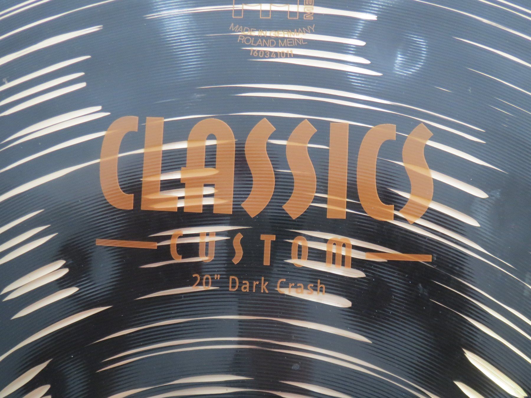 Strumenti musicali: Meinl Classic Custom Dark Crash 20" – Usato da Hüttwilen venduto da Andmithand 2