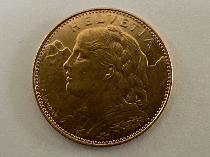 Toutes les monnaies: Goldvreneli, 10Fr, 1911 vorz + – D'occasion à Erlach par gubbe1 1