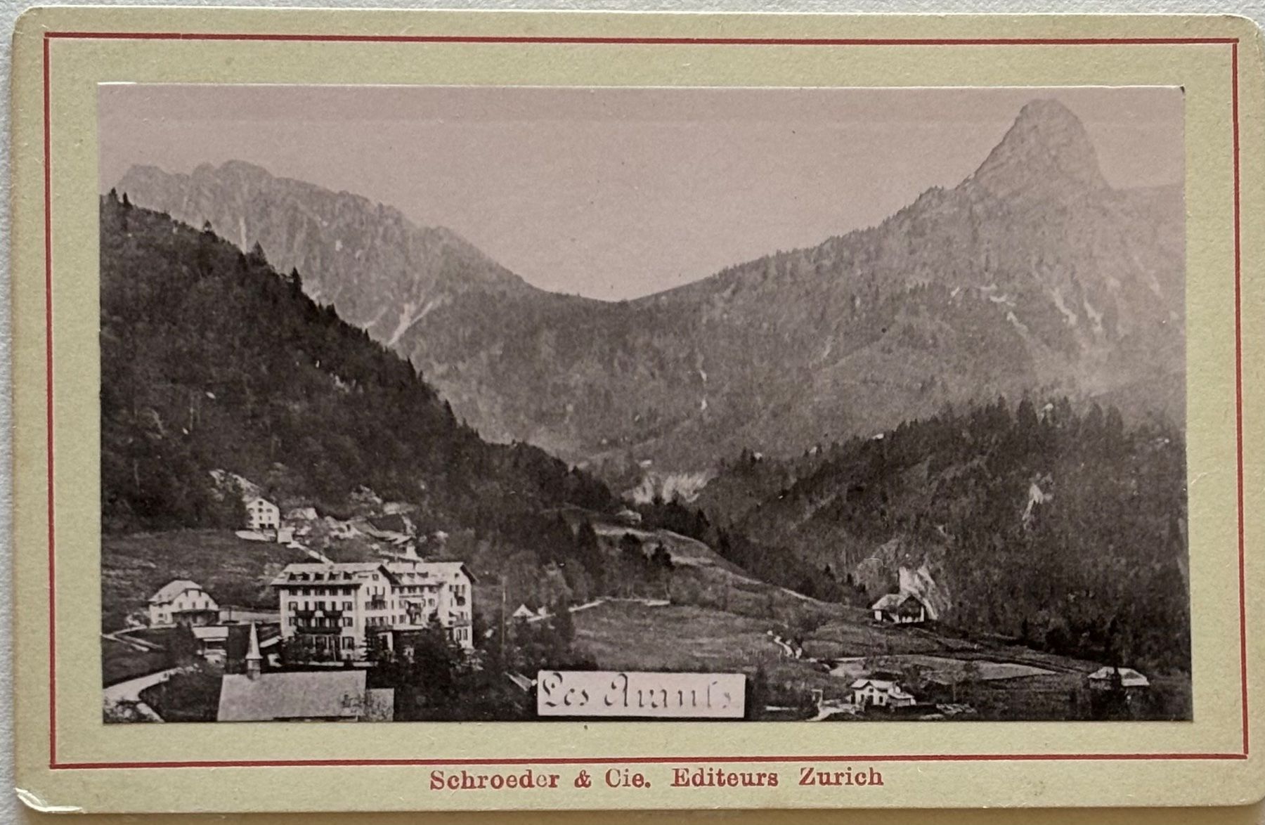 Cartes postales: CDV Schroeder - Les Avants VD – D'occasion à Frauenfeld par Merk52