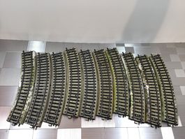 MÄRKLIN GEBOGENES GLEISSTÜCK 5100 SPUR H0