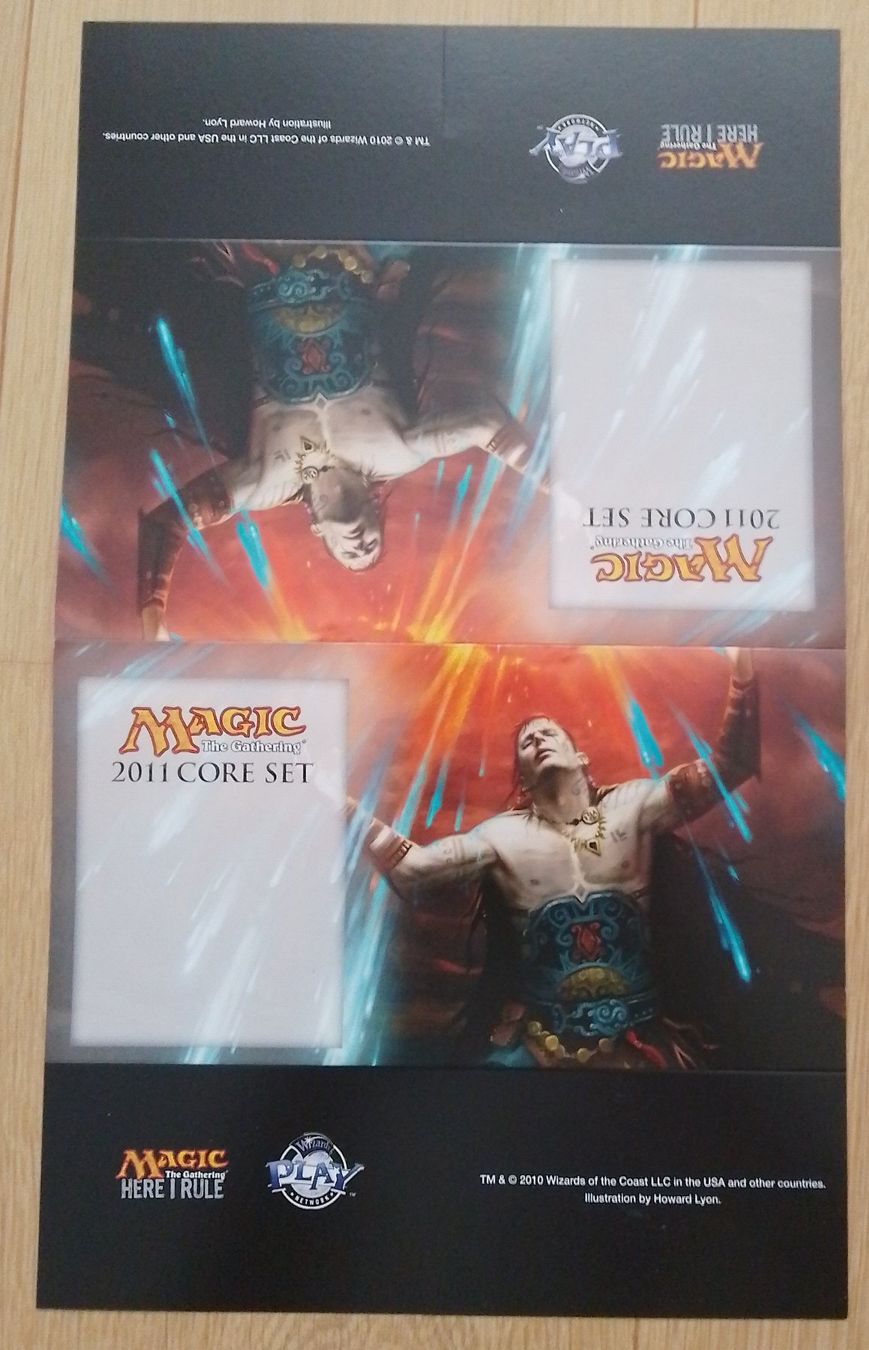 Magic The Gathering Carte collezionabili: Magic the Gathering Tischaufsteller 2011 Core Set – Usato da Wohlen AG venduto da salamanderspielwaren 1