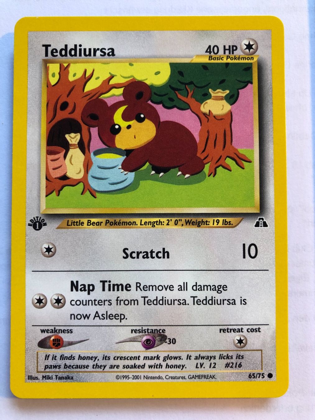 Carte collezionabili: Teddiursa 1st Neo Discovery - MINT - ab 1.- – Usato da Giubiasco venduto da dan_pr8b