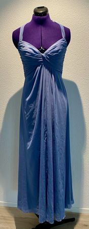 Modissa Glam Abendkleid Gr. 38 Peri Blue – bodenlang / Gala 