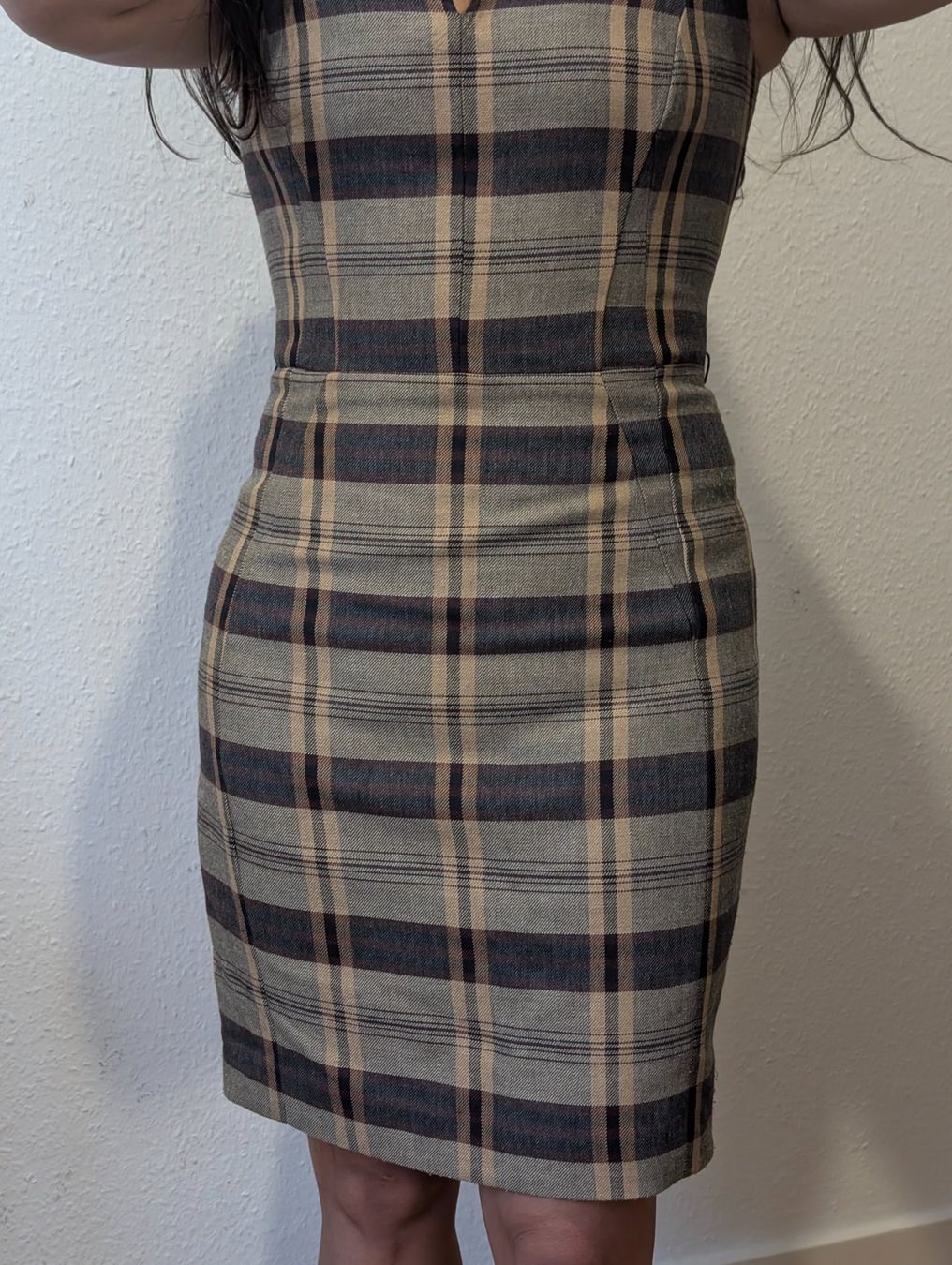 Mango Vestiti: High Quality Mango Plaid Dress – Usato da Genève venduto da ssc263