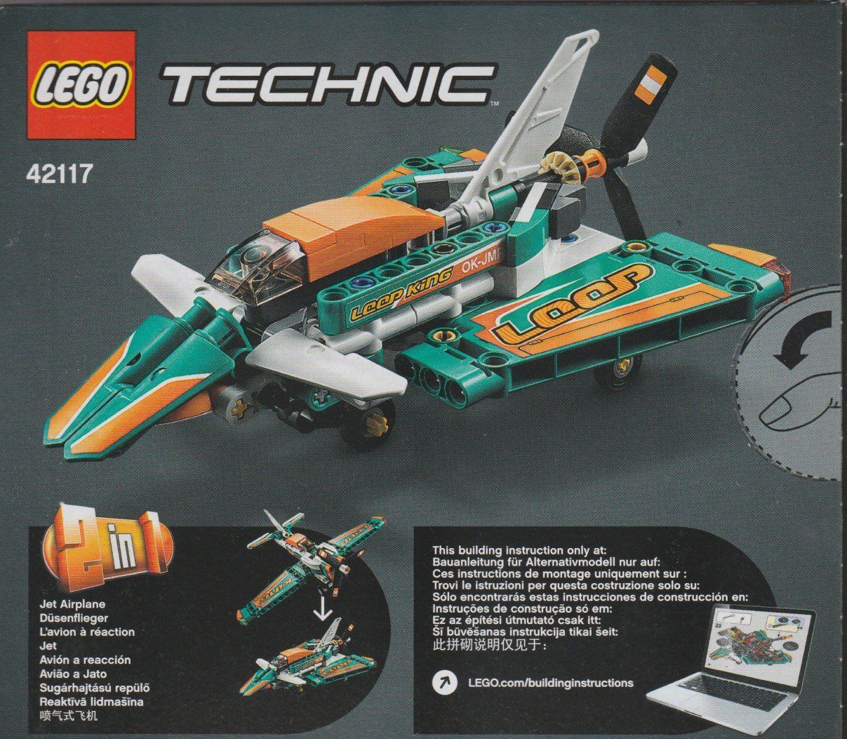 Lego Kit di costruzioni: LEGO TECHNIC 42117 RACE PLANE new – Nuovo e nell'imballaggio originale da Vezia venduto da Aquarius_Age 1