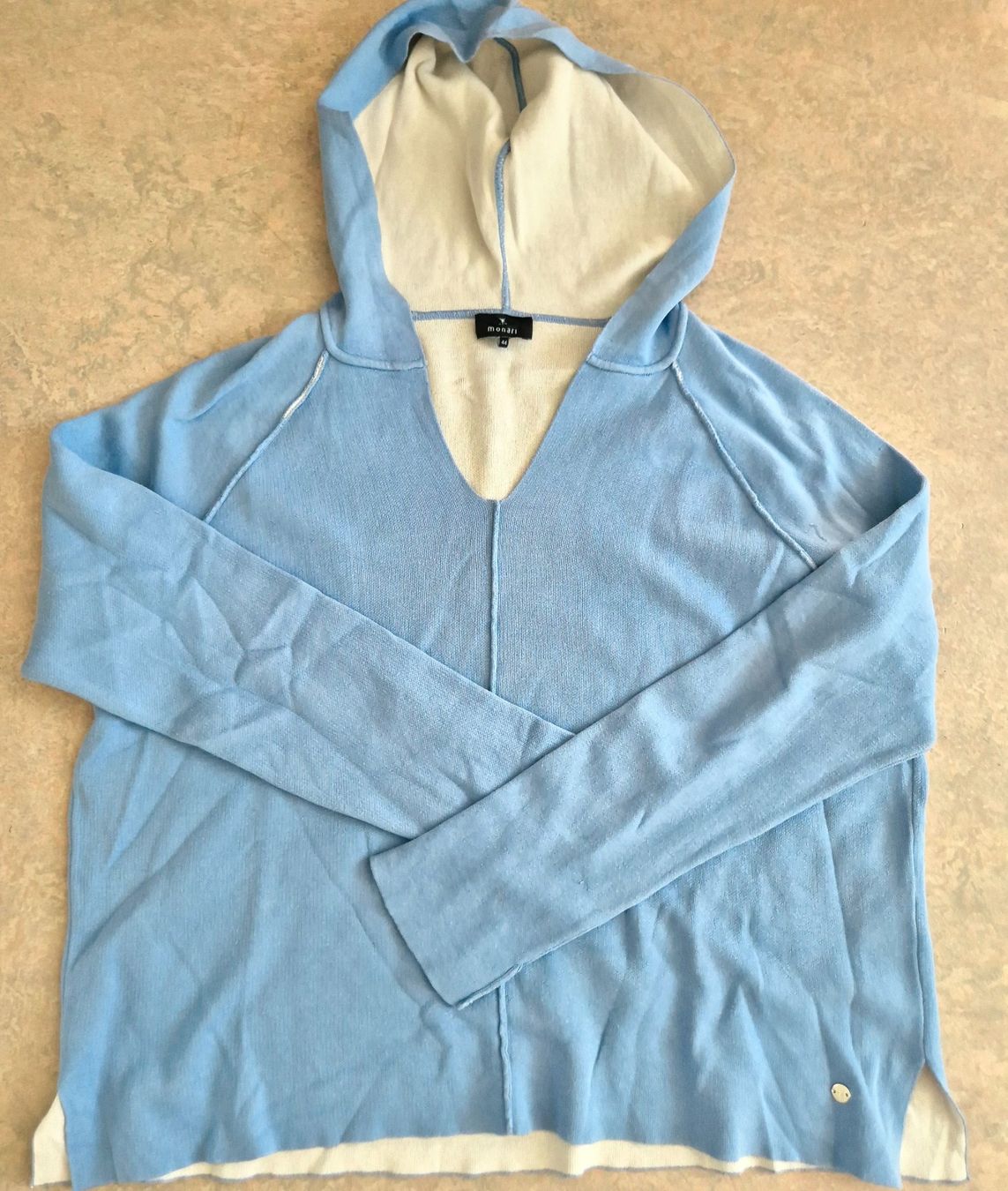 Monari Maglioni & Felpe: MONARI PULLOVER KAPUZE KAPUZENPULLOVER PULLI 44 L XL TOP – Usato da Elsau venduto da the-colorful-side 6