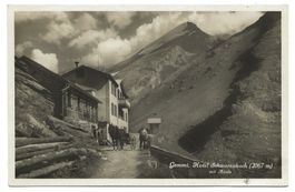 Gemmi (VS) Hotel Schwarenbach - Kutsche = Gemmiwägeli Altels