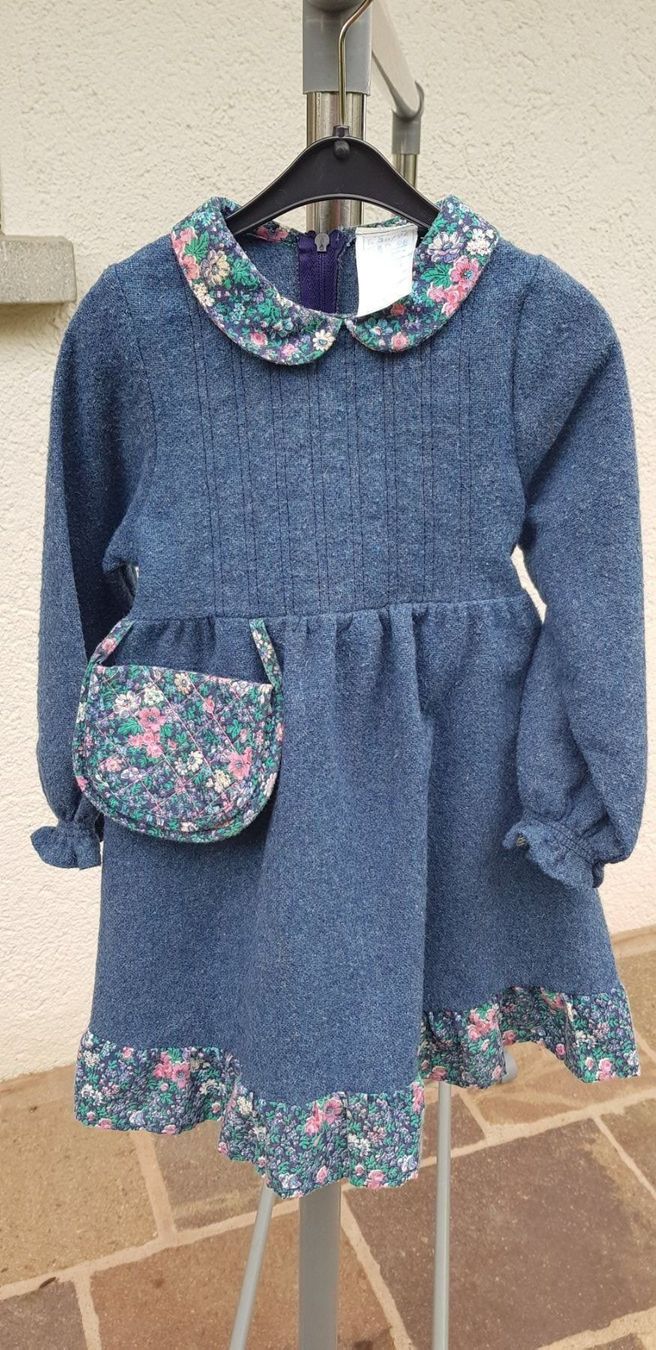 Kleider & Röcke: Kinderkleid Vintage 1970er Gr. 98 – Gebraucht aus Mörschwil von lindaswunderkiste 6
