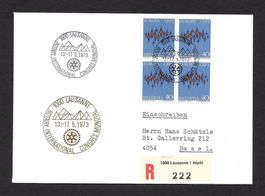 Sonderbrief S. 808 Kongress Rotary Internat. Lausanne 1973