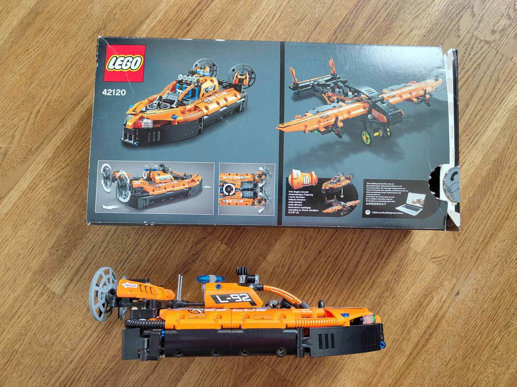Lego Giocattoli: Rescue Hovercraft Lego Technic 42120 – Usato da Zürich venduto da Hotzer01 1