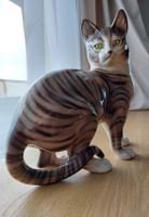 Keramik Katze Ronzan Handgemacht Made in Italy H28cm, Top!