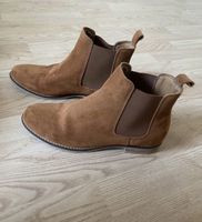 Stiefeletten Damen Wildleder braun