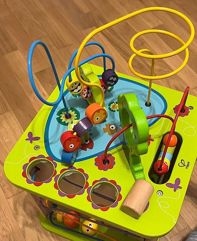 Giocattoli: Hape Motorikwürfel – Usato da Riehen venduto da Muesimues