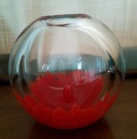 Kunstglas Vase J.Svoboda signiert