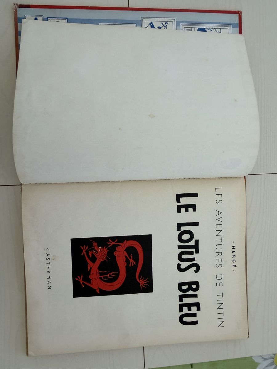 Fumetti: TINTIN : Le Lotus Bleu – Usato da Savigny venduto da Matgab94 4