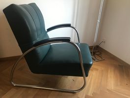 Bauhaus Stahlrohr Sessel original MAUSER (mit Markenschild)