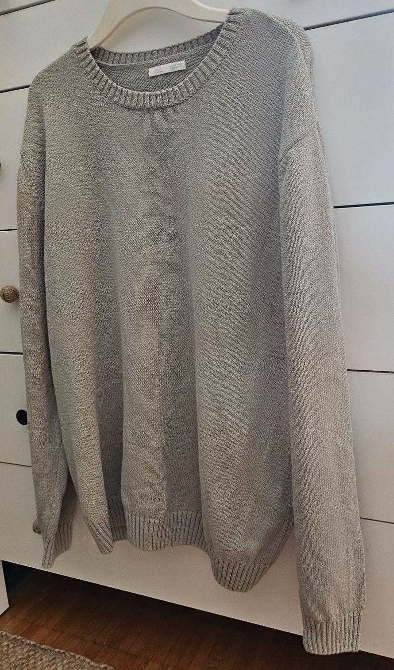 Zara Pulls & Sweat-shirts: Pullover Zara Baumwolle grau Grösse XL neuwertig – Neuf avec emballage d'origine à Bülach par ane_yn2b 3