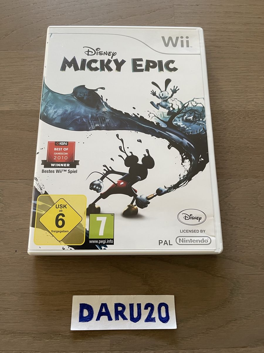 Disney Giochi: Micky Epic - Wii – Usato da Einsiedeln venduto da Daru20