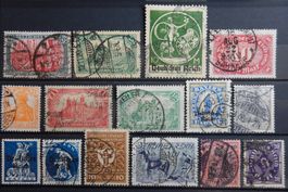 Deutsches Reich ex. Kat. 93-230 gest. 1903/22