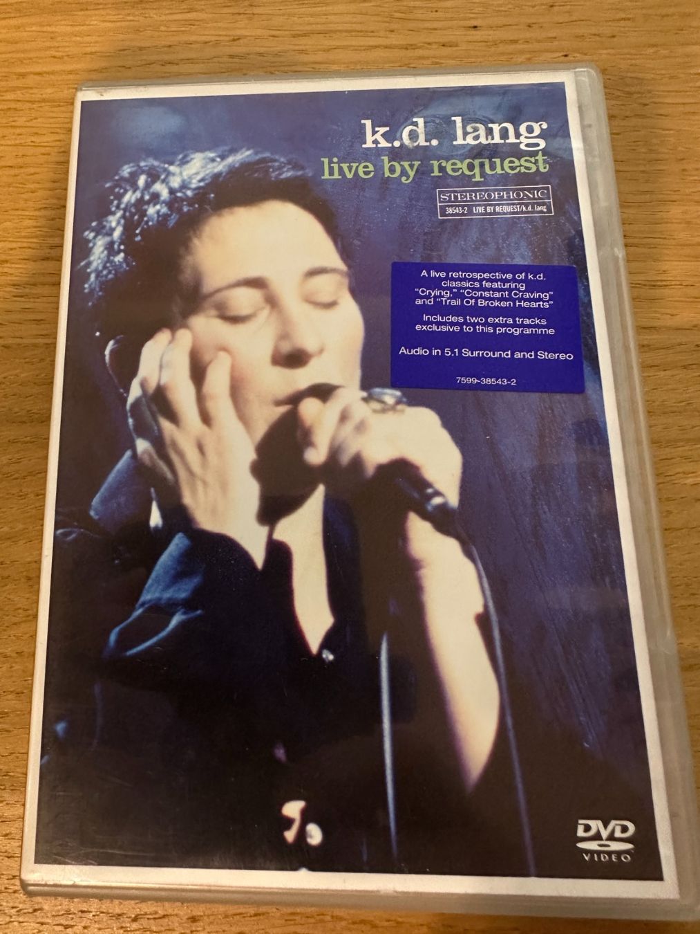 Tutti i DVDs: k.d. lang - Live by Request – Usato da Basel venduto da jannickpascal