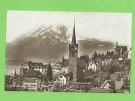 Weggis mit dem Pilatus