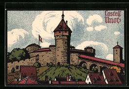 Schaffhausen, Häuser am Castell Munot