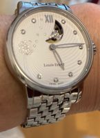 Louis Erard Damenuhr Emotion Stahl Automatic wasserd./Safirg